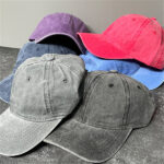 Acid Wash Baseball Cap | Hip Hop | Vintage Washed Cotton | Unisex | Streetwear Wholesale - Image 2