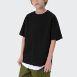 Custom Kids' Casual T-shirts| Custom Heavy Weight T-shirts|100% Cotton Short Sleeves T-shirts| Pure Color T-shirts For Kids - Image 2