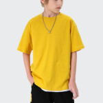Custom Kids' Casual T-shirts| Custom Heavy Weight T-shirts|100% Cotton Short Sleeves T-shirts| Pure Color T-shirts For Kids - Image 4