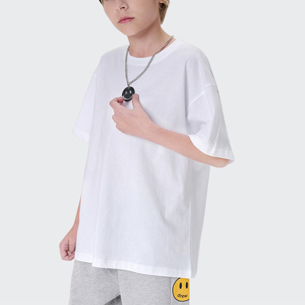 kidt5 Custom Kids' Casual T-shirts| Custom Heavy Weight T-shirts|100% Cotton Short Sleeves T-shirts| Pure Color T-shirts For Kids - Image 1