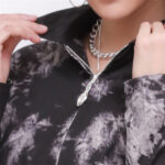 Custom Women's Tooling Two Piece sets |In Store Print Sets|Wholesale Zipper Two Piece Sets - Image 4