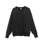 Custom Women's High Street Sweatshirt|  Woolly Hoodie|Crew Neck Niche Dark Vibe Hoodie - Image 4
