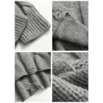 Crop Top Sweater | Women's Knitted | 100% Cotton | Oversized Fit | Long Sleeve | Streetwear Manufacturer - Image 6