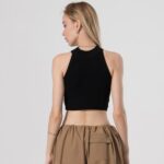 Custom Women Casual Tank Top | High Street Hip Hop Tank Top | Solid Color Street Dance Tank Tops - Image 3