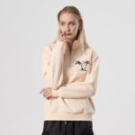 Custom Women's Causal Hoodie| 100% Cotton Fleece Winter Hoodie Manufacturer| Custom Embroidery Design Women's Hoodie - Image 4
