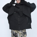 Custom Women's Outdoor Waterproof Winderbreaker| Custom Vintage Winderbreaker| Wholesale Loose Winderbreaker - Image 4
