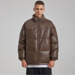 Custom Men's Winter Thickening Warm Cotton Coat| Custom American Fashion Cotton Coat| Wholesale Casual Cotton Coat - Image 6