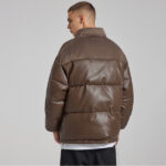 Custom Men's Winter Thickening Warm Cotton Coat| Custom American Fashion Cotton Coat| Wholesale Casual Cotton Coat - Image 5