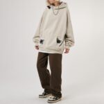 Custom Unisex American Retro Hoodie| Custom Loose Fit Hoodie| Wholesale Heavy Fleece Hoodie - Image 6