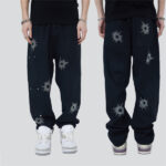 Custom Men's Streetwear Pant | Hot Drill Casual Trousers | Loose Fashion Sport Pants - Image 4