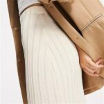 Custom Women's Lightweight Knit Midi Skirts| Custom Casual Skirts| Wholesale Slim Skirts - Image 3