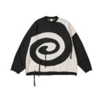 Custom Whirlpool Sweater | Crewneck Hoodless Loose Version Type | Personality Loose Trend Sheep Sweater Knitted Shirt - Image 2
