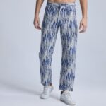 All Over Print Men Jeans | 100% Cotton | Y2K Men Denim Jeans | Straight Leg | Streetwear