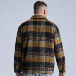 Original Casual Street Wear Coat|Special Contrast Color Jacket|Lamb Wool Shirt Fit Coat - Image 2