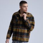 Original Casual Street Wear Coat|Special Contrast Color Jacket|Lamb Wool Shirt Fit Coat - Image 4