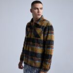 Original Casual Street Wear Coat|Special Contrast Color Jacket|Lamb Wool Shirt Fit Coat - Image 3