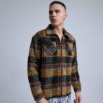 Original Casual Street Wear Coat|Special Contrast Color Jacket|Lamb Wool Shirt Fit Coat - Image 6