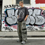 Custom Men's Distressed Camouflage Pants | Washed | Studs | Custom Streetwear Manufacturer - Image 5