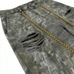 Custom Men's Distressed Camouflage Pants | Washed | Studs | Custom Streetwear Manufacturer - Image 3
