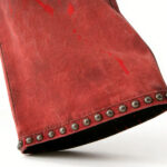 Ripped Jeans with Rhinestones & Splatter Paint | Distressed Pants | Custom Streetwear Manufacturer - Image 4