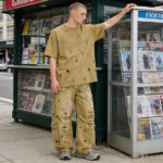 Distressed Cargo Pants | Splatter Dye & Ripped Design | Custom Streetwear Manufacturer - Image 9