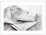 Vintage Double Waist Cargo Jeans | Distressed Wash | Wide-Leg Design | OEM Streetwear - Image 3