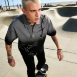 Dip Dye 3D Embroidery Polo Shirt | Gothic Thorn Pattern | Custom Streetwear Manufacturer - Image 11