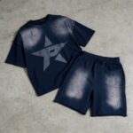 Star Washed Print Sun Faded Tracksuit | Direct Injection | Casual Streetwear | Custom Streetwear Manufacturer - Image 2