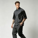 Contrast Stitch Short Sleeve Shirt | Color Block | Cotton Twill Fabric | Custom Streetwear Manufacturer - Image 6