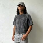 Vintage Washed Raglan sleeves T-shirt | Heavyweight Cotton Cropped Fit | Streetwear Manufacturer - Image 2