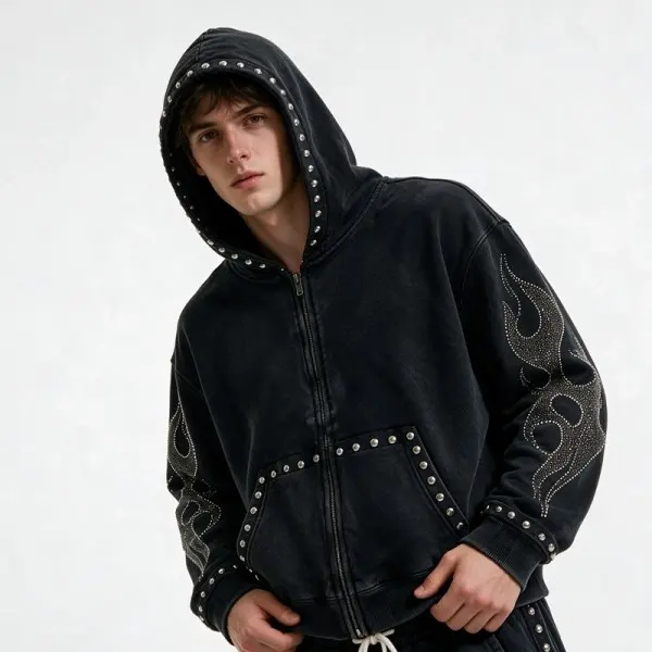 Custom streetwear manufacturer reference: oversized hoodie